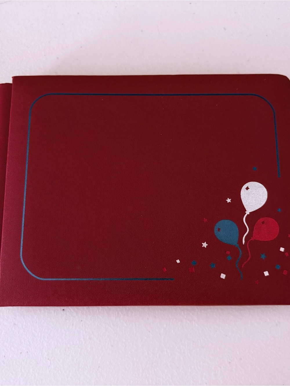 CREATIVE MEMORIES album small red white blue patriotic July 4 Independence Day